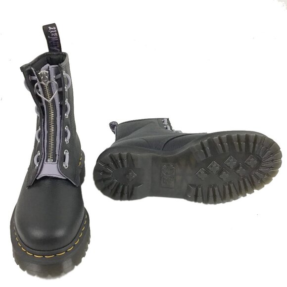 DR MARTINS 1460 Zip Heart Lug Sole Boot - Picture 11 of 14